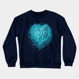 I´m falling in love with a mermaid Crewneck Sweatshirt